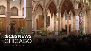 Holy Name Cathedral held overflow Masses for Easter Sunday