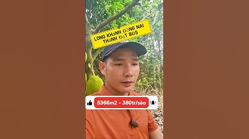 Vườn trái cây Long Khánh. Đất Vườn Đồng Nai chỉ 380tr/sào. #datvuonlongkhanh #batdongsanlongkhanh