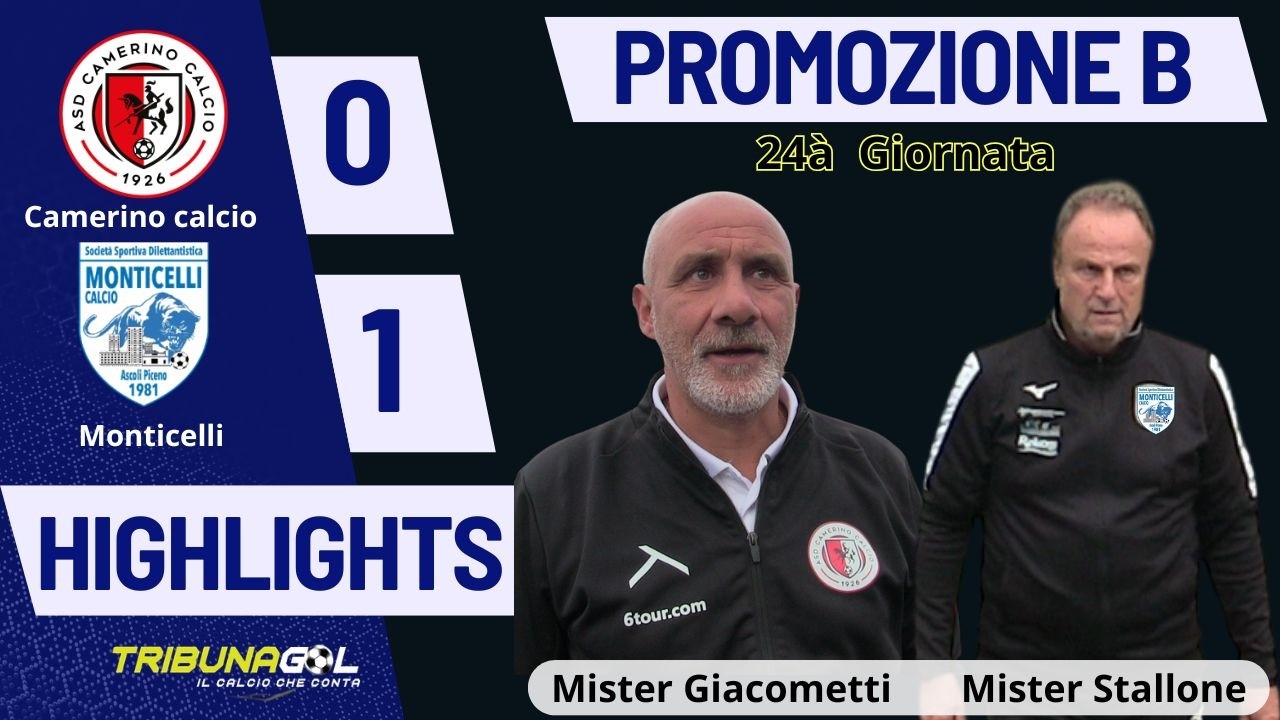 Highlights Camerino   Monticelli commento di Stefano Falcioni