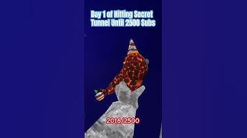 Day 1 of Hitting Secret Tunnel in Gorilla Tag Until 2500 subs #gorillatag #secrettunnel #shorts #vr