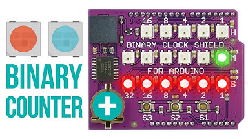 Binary Counter - Shield for Arduino