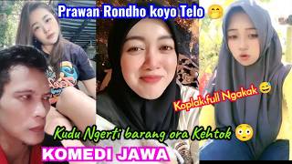 Download lagu Bedane Prawan Rondho koyo Telo 😄 Video Lucu Komedi Jawa random Gawe Ngakak 😅 Hiburan Lucu