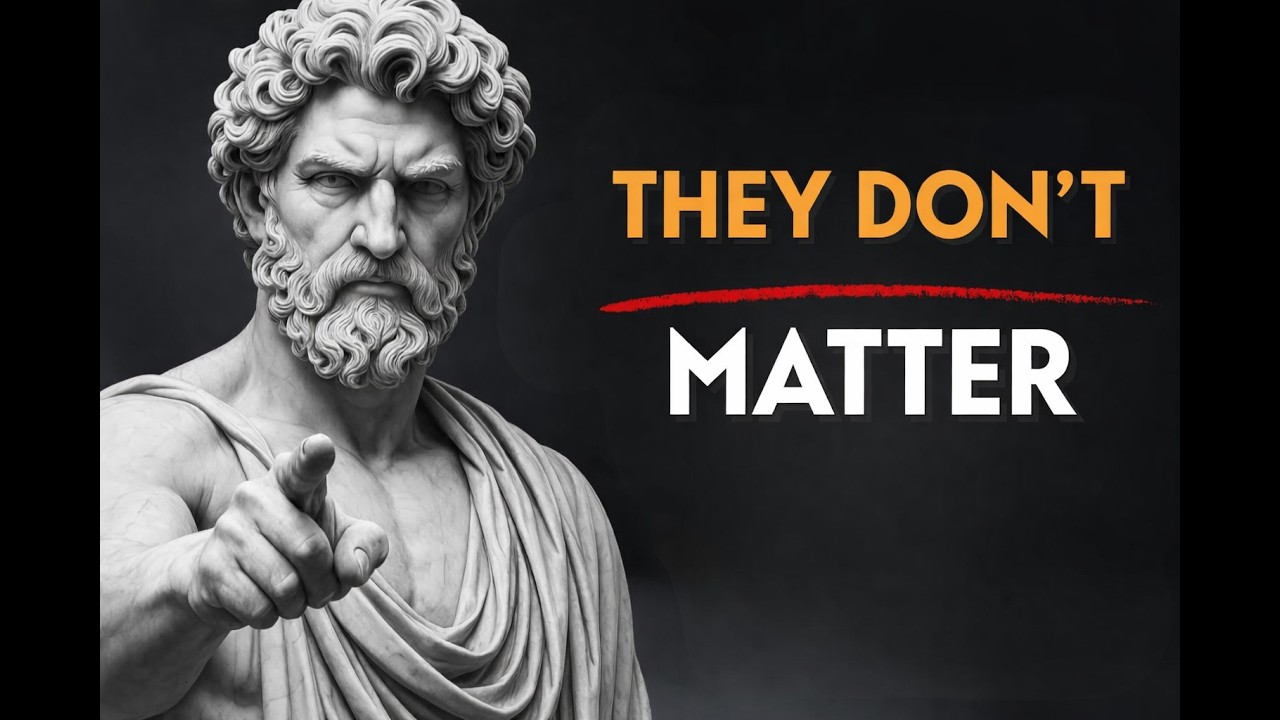 Why you must STOP CARING what others think | the stoic secret to absolute freedom