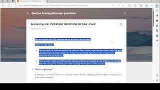 DevOps(Day-64) :INTERVIEW QUESTIONS ON AWS - Part2