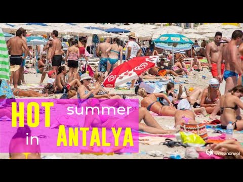The Beautiful Turkish Beaches Of Antalya Konyaalti