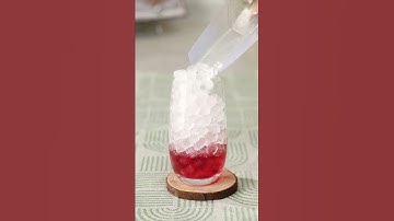 GEVI Household V2.0 Countertop Nugget Ice Maker | Amber Forest Fizz Recipe for Summer Refreshment