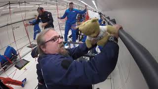Trinity Engineers Assess The Behaviour Of Water In Zero-G Aboard The Vomit Comet