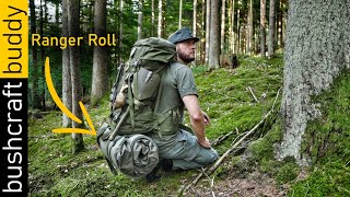 Ranger Roll / Biwakrolle | Dehydrated Chili Burritos with Cheese | Overnighter on a Slope