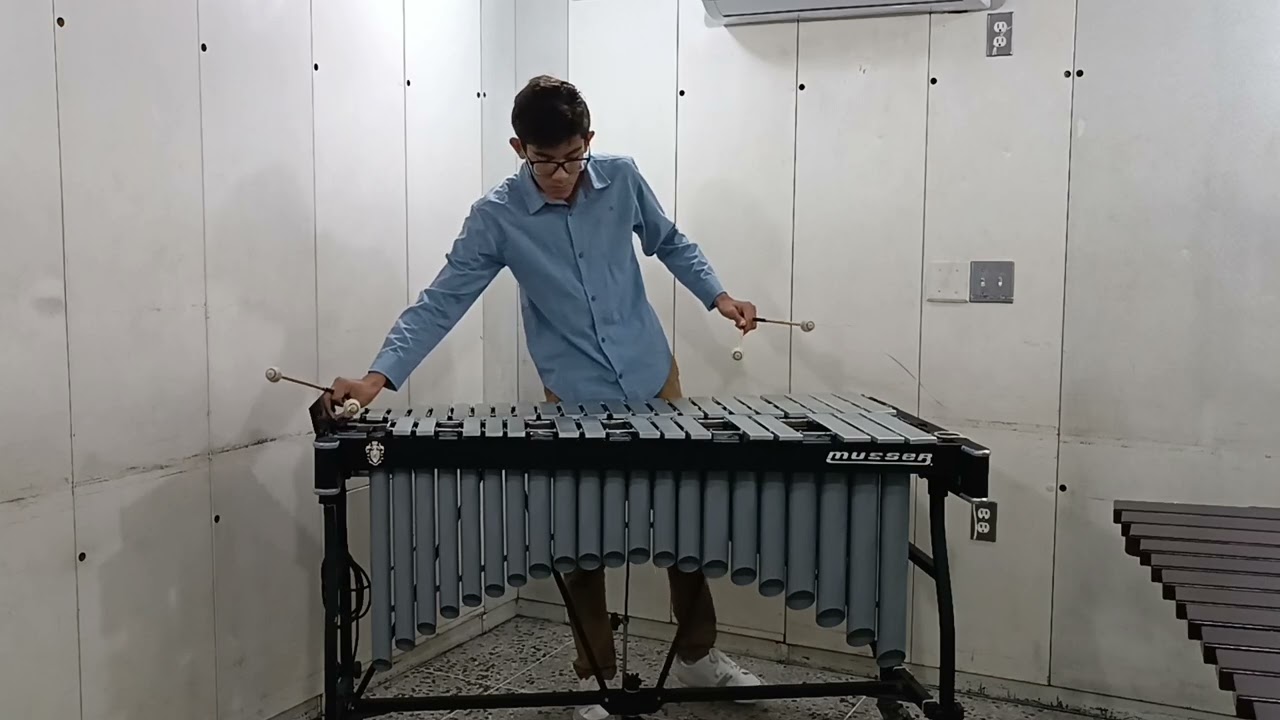 Luis Gabriel Díaz Jiménez - Bach's Violín Concerto in A Minor ad. for Xyl. /Four Bagatelles.