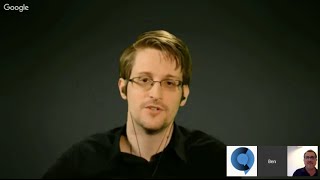 Edward Snowden in Conversation with Barton Gellman