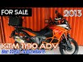 [For Sale] Moge KTM 1190 Adventure tahun 2013/2014 warna orange full aksesoris