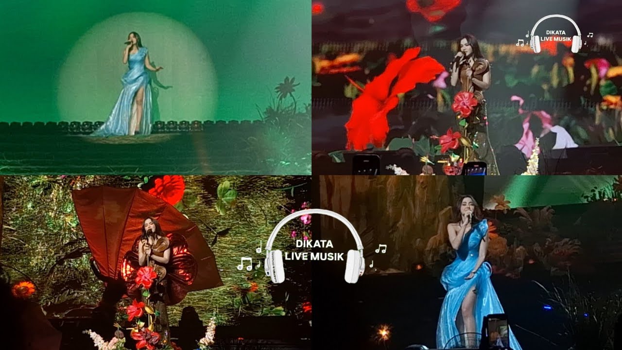 MEDLEY LAGU - LAGU MAHALINI AT KOMA LIVE IN CONCERT ( THE COMEBACK PERFORMANCE OF MAHALINI ) #music 