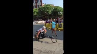 Boilermaker 15k Wheelchair road race