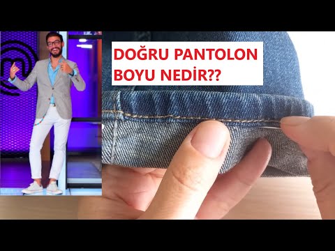 Elde Orjinal Kot Pantolon Paça Kısaltma | PAÇA BOYU?? (Orjinal Paça Kısaltma)