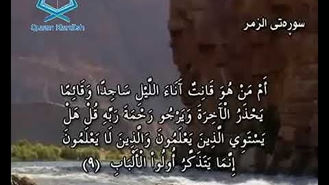 سورة الزمر تهفسیری كوردی Surah Az Zumar Kurdish🌹🌹🌹