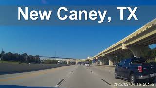 Hwy 59 I-69 N Eastex Fwy - Kingwood + New Caney, TX - Dashcam Video