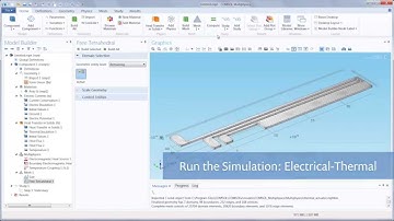 Running a Simulation in COMSOL Multiphysics (6/8)