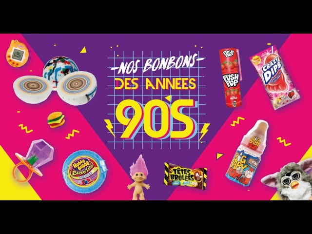 Top 10 des bonbons des années 90 