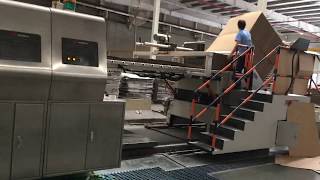 HengLi Packaging Equipment  Automatic Vibrating  Paper stacker and  waste cleaner  new video 1