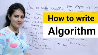 Lec 5: How to write an Algorithm | DAA