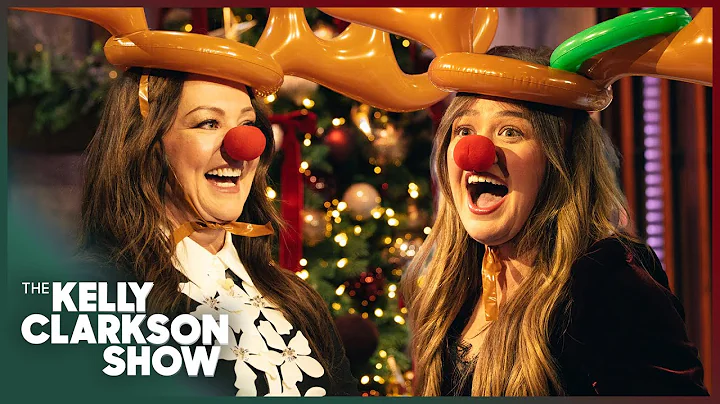 Melissa McCarthy Hustles Kelly Clarkson In Hilarious Reindeer Games