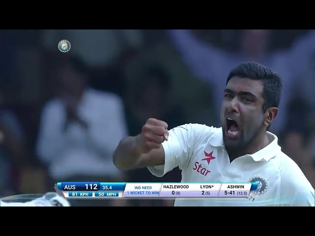 Mastercard #INDvAUS Test Series | The Amazing Ashwin class=