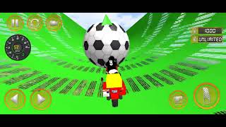 Mega Ramp impossible tracks Stunt Bike Rider Games Android Gameplay screenshot 2