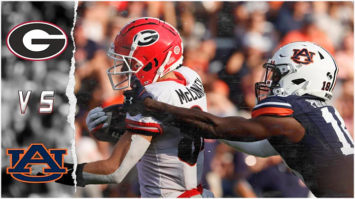 #2 Georgia Highlights Vs. #18 Auburn 2021 | CFB We...
