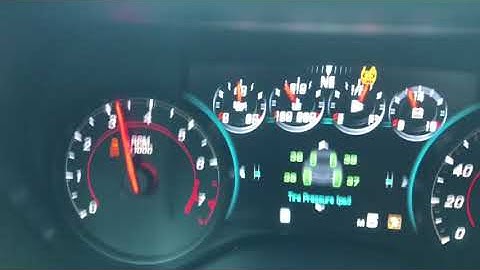 2016 Camaro RPM Issue