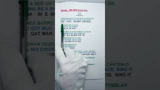 Pronunciacion Cancion We Will Rock Yoy De Queen