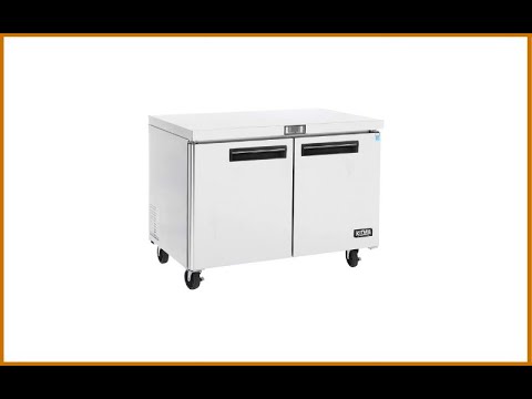 KITMA Commercial 2 Door Undercounter Refrigerator Review