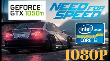 i3 4160 + GTX 1050 Ti Windforce OC FPS Benchmark Test Need For Speed 2015 gameplay ULTRA 1080p