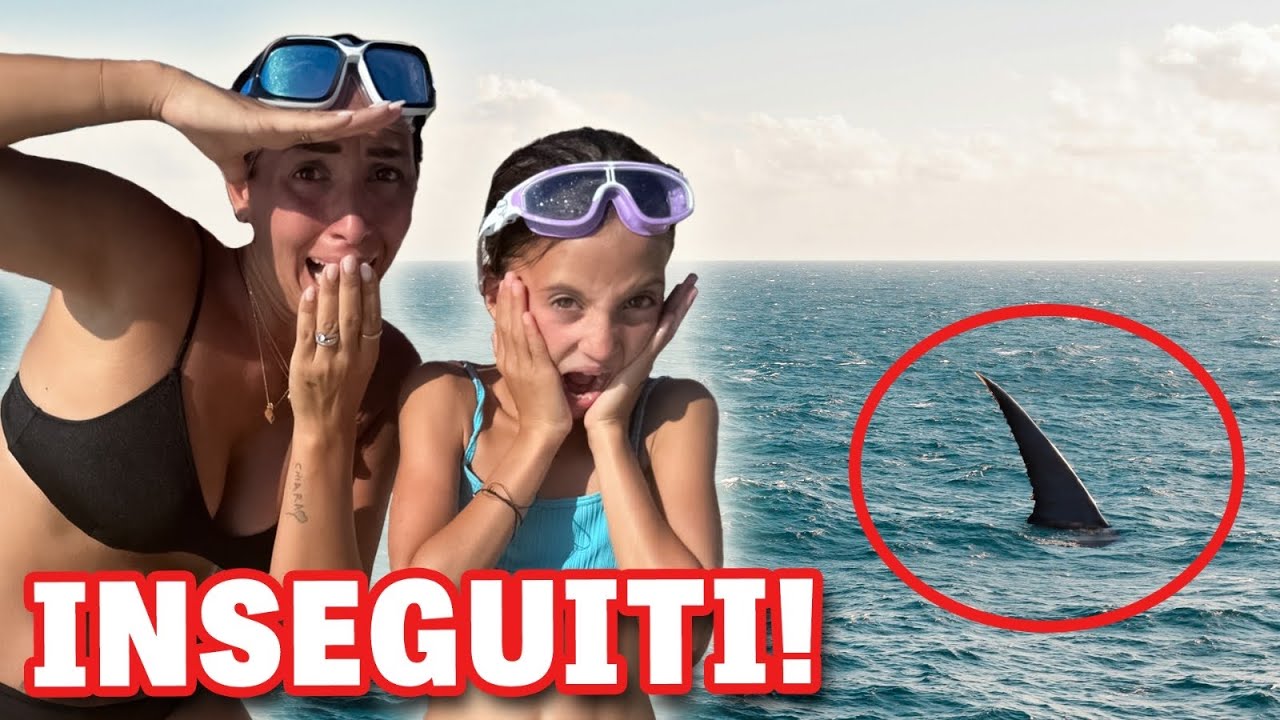 SIAMO STATI ATTACCATI DA UNO SQUALO, SCAPPIAMO A RIVA!!