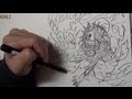 早描きルフィ　ゴムゴムの火拳銃(レッドホーク)