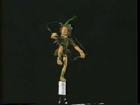 マリオネット「牧神パーンその2」 Pan-wine ver:Japanese Puppetry Kawasemiza - YouTube