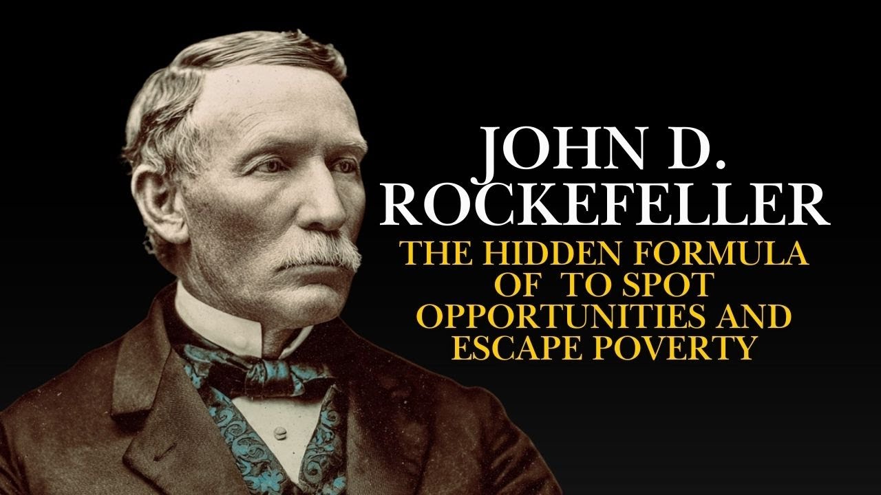 The Hidden Formula of John D. Rockefeller to Spot Opportunities and Escape Poverty