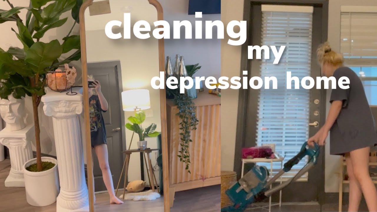 cleaning my depression home (part one) YouTube