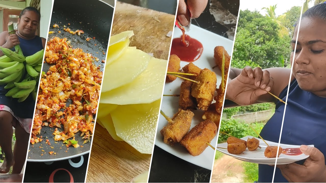 තවත් ලස්සන දවසක් කටට සැර කෑමකුත් එක්ක - Cooking Vlog - VeggieMaster