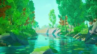 Stylized Nature Landscape Kit Trailer