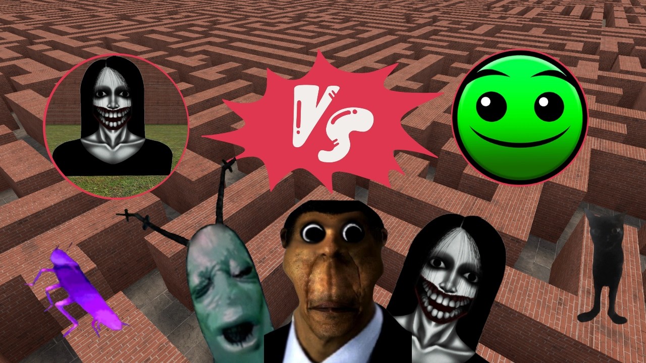 What Happens When Abonga Nextbot TAKES OVER Garry's Mod Escape Routes?