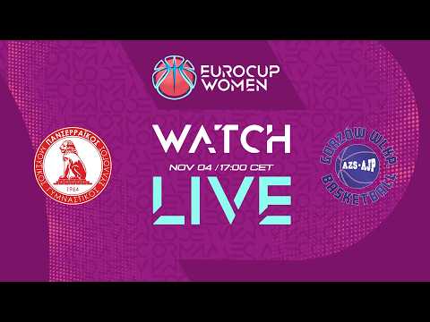 LIVE - Panserraikos v PRO-NETWORK ENEA AJP Gorzow | EuroCup Women 2026-27 | Regular Season