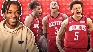 REBUILDING THE HOUSTON ROCKETS WITH THE 3RD PICK IN NBA 2K22