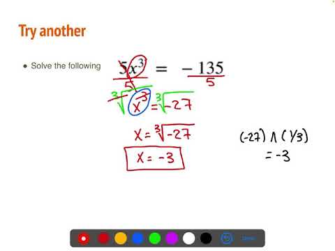 Solving Cubic and Cube Root Equations video
