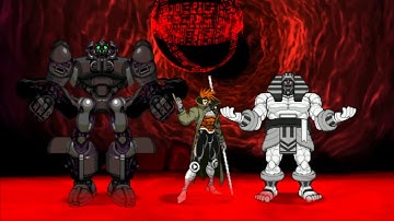 Marvel VS Capcom 2 - Anakaris/Gambit/Sentinel - Expert Difficulty Playthrough