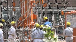 Download Lagu Sail training ship Nippon Maru, Yokohama, April 2012 MP3