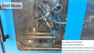 BST-2300A 8 cavity flip cap injection moulding machine