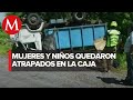 Volcadura en Tuxtla, Veracruz deja una veintena de heridos