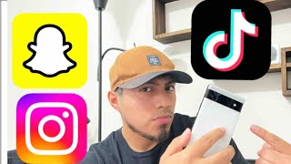 Pixel 6a Social Media test (Snapchat, Instagram, Tiktok)