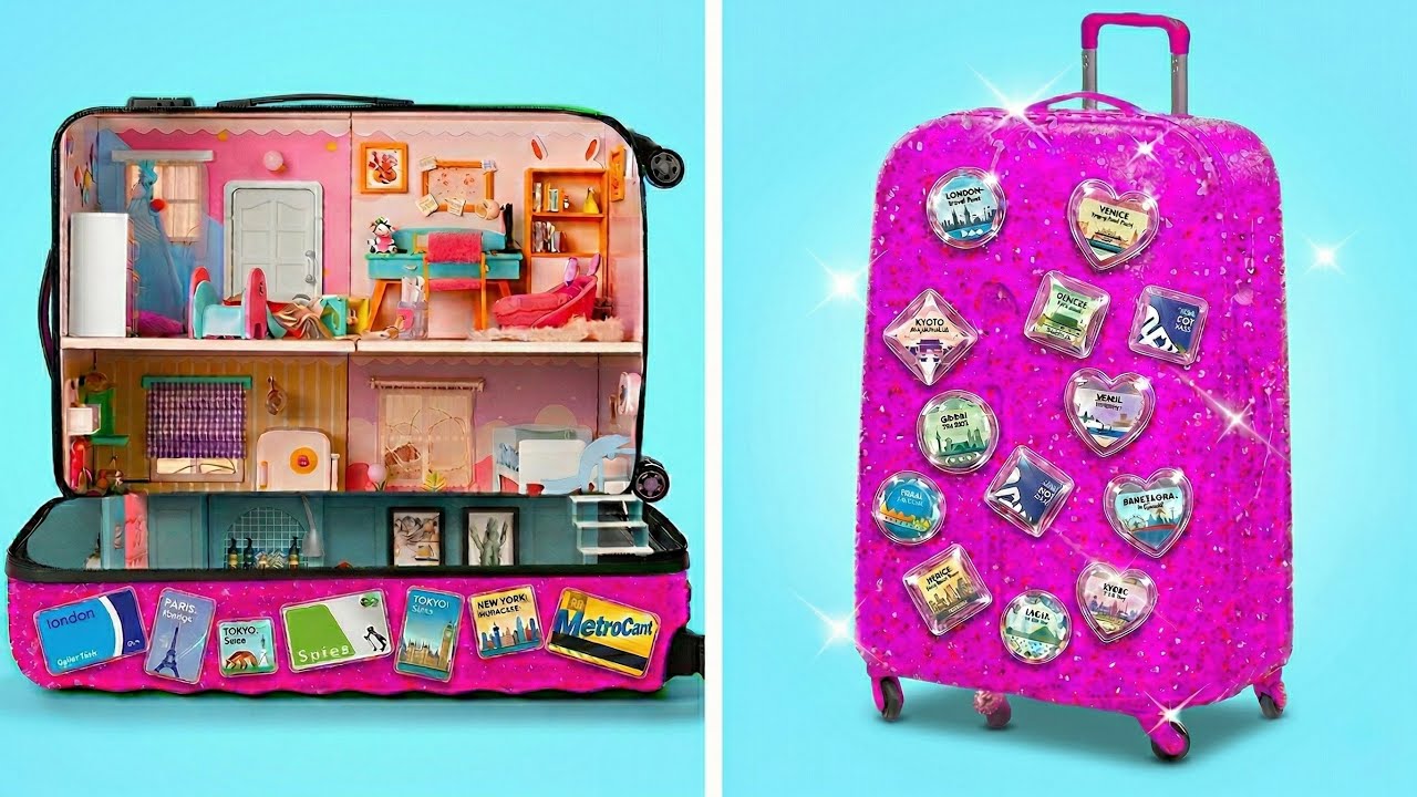 🧸 Построй свой кукольный домик 🏠✨ Весёлое творчество