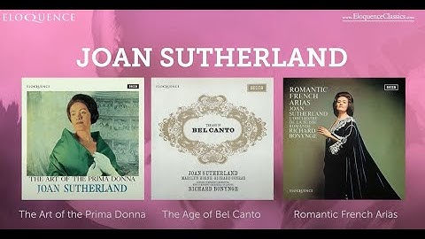 JOAN SUTHERLAND – THREE GREAT RECITALS